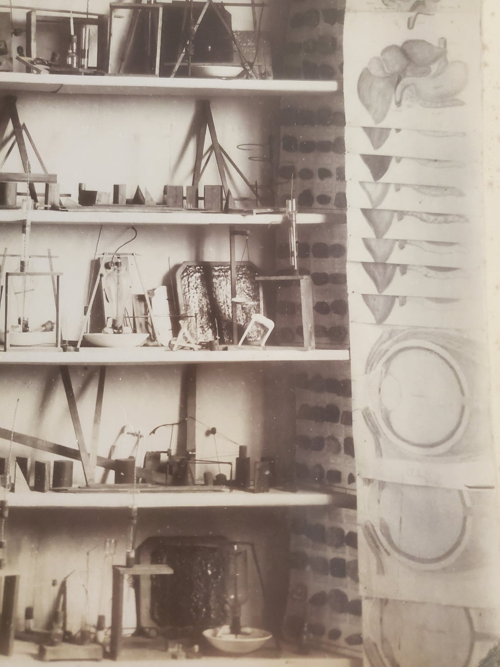 Photographie "Matériels scientifiques" 1893