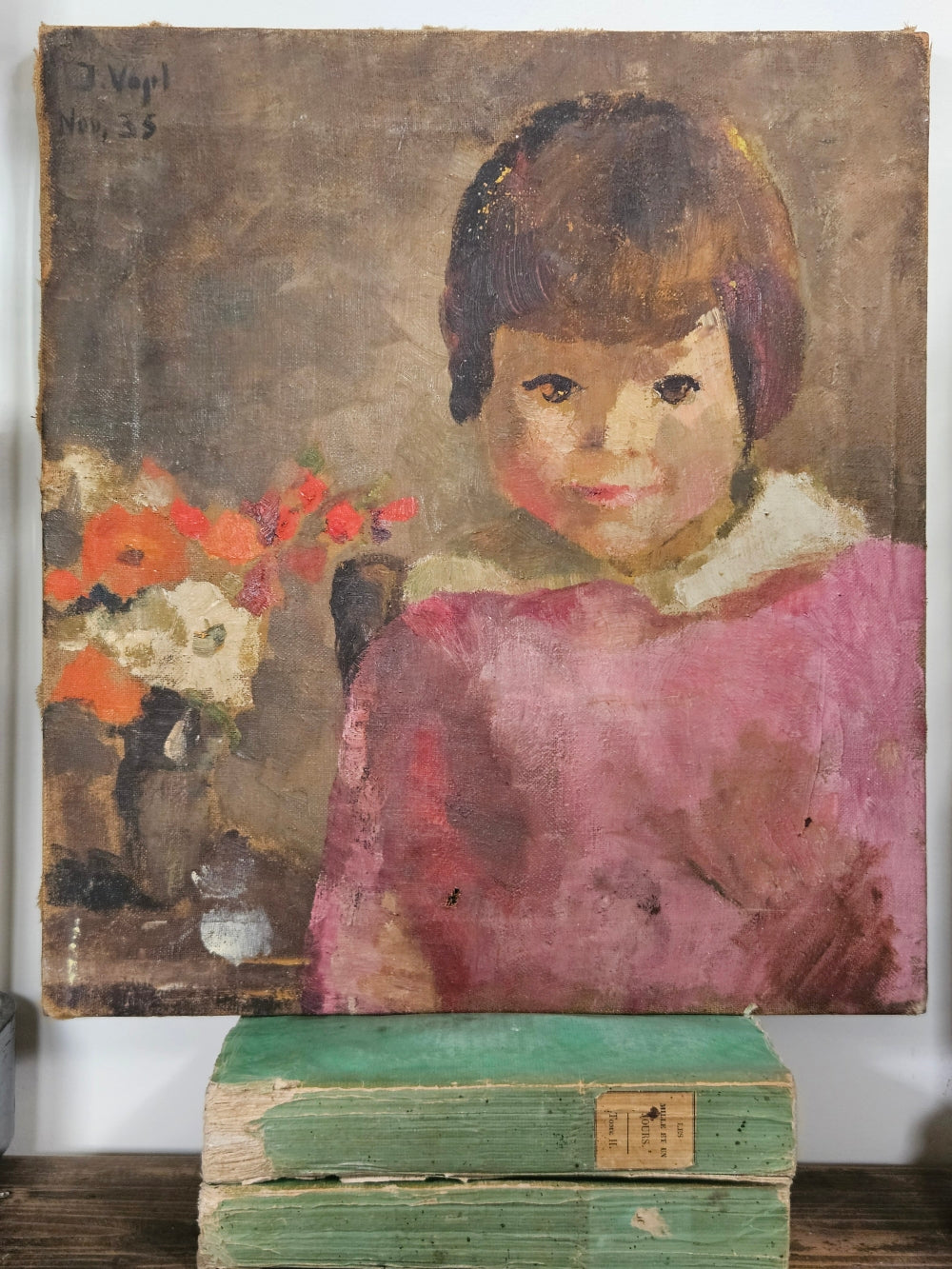 Portrait d'une petite fille