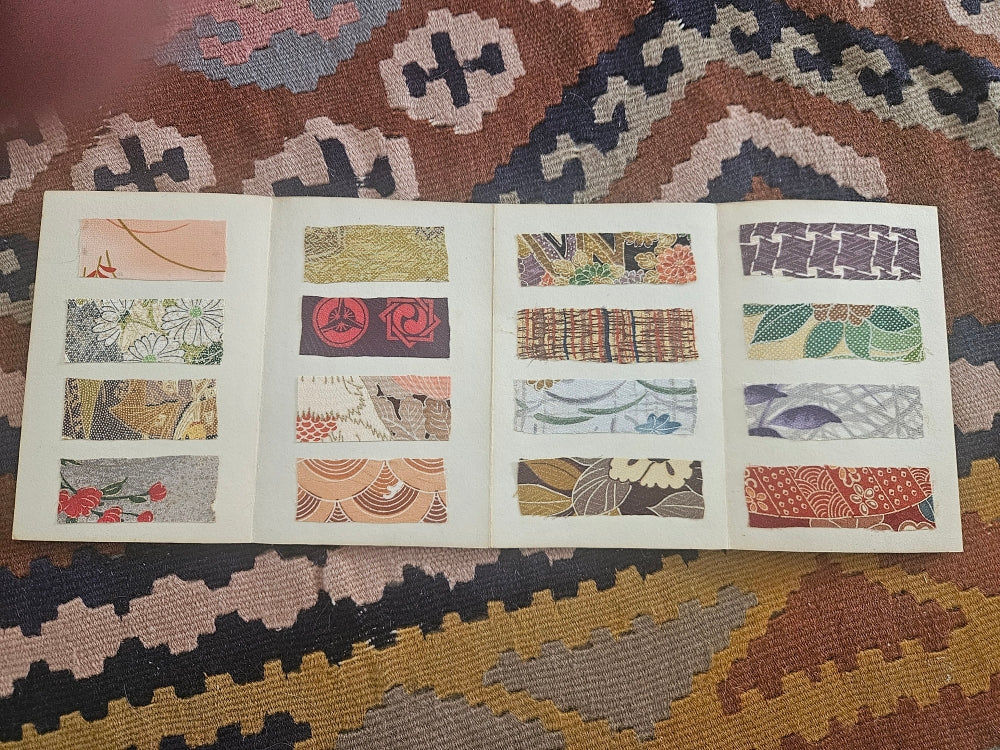 Collection de planches de soieries pour Kimonos