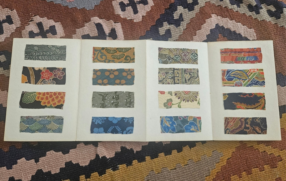 Collection de planches de soieries pour Kimonos
