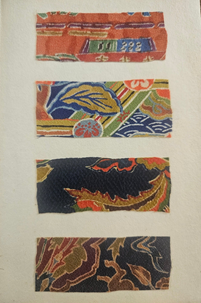 Collection de planches de soieries pour Kimonos