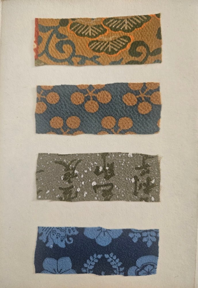 Collection de planches de soieries pour Kimonos