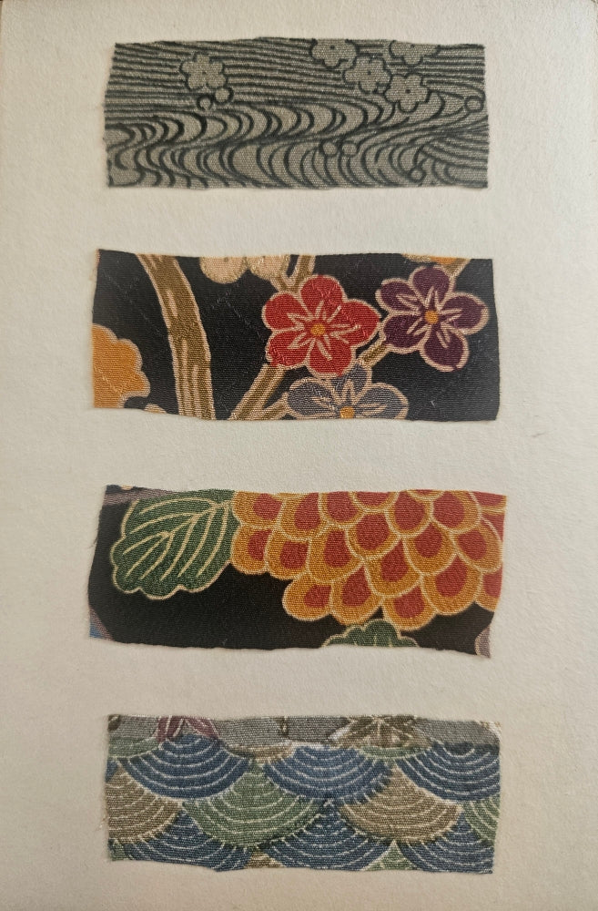 Collection de planches de soieries pour Kimonos