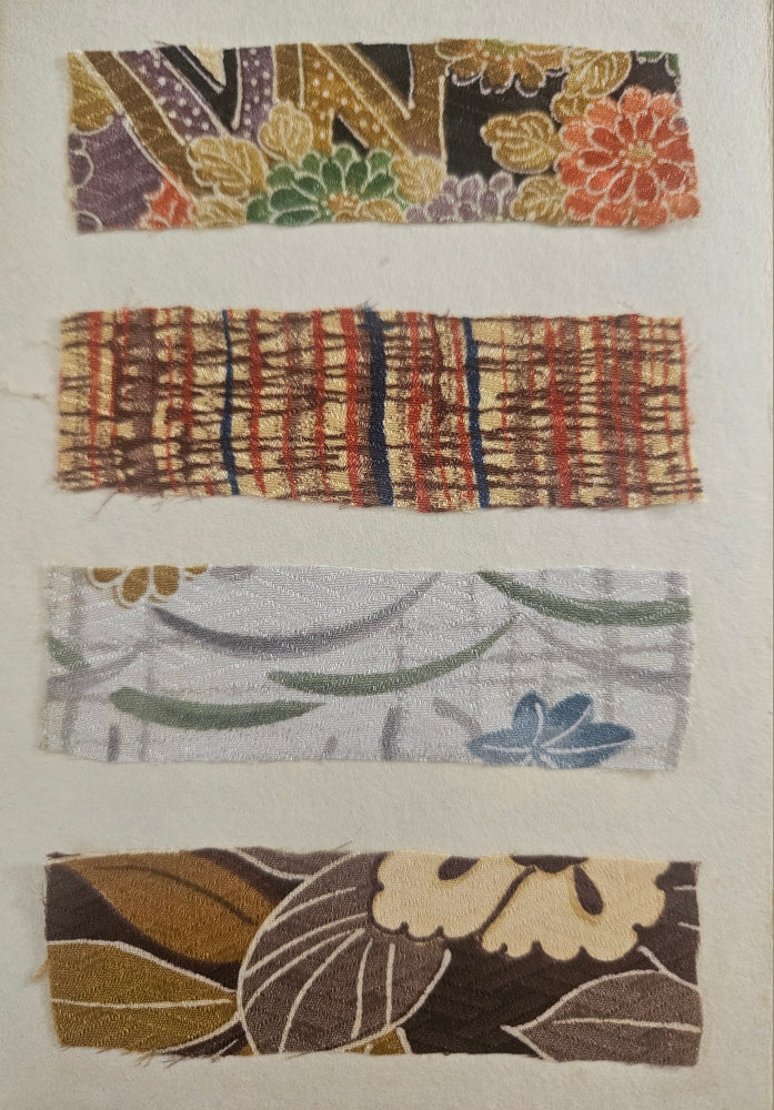 Collection de planches de soieries pour Kimonos