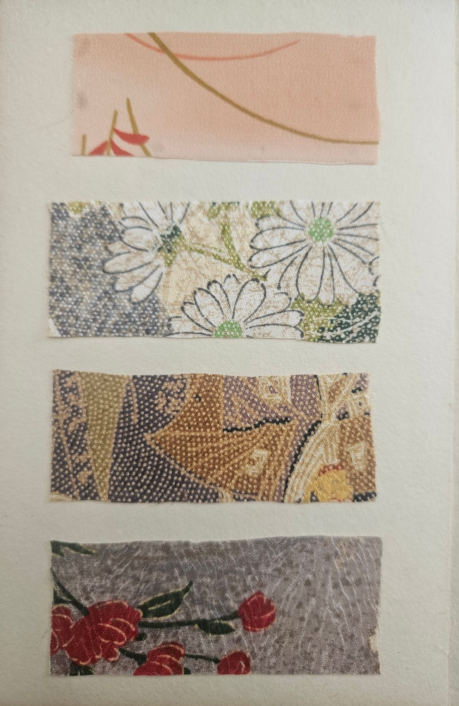 Collection de planches de soieries pour Kimonos