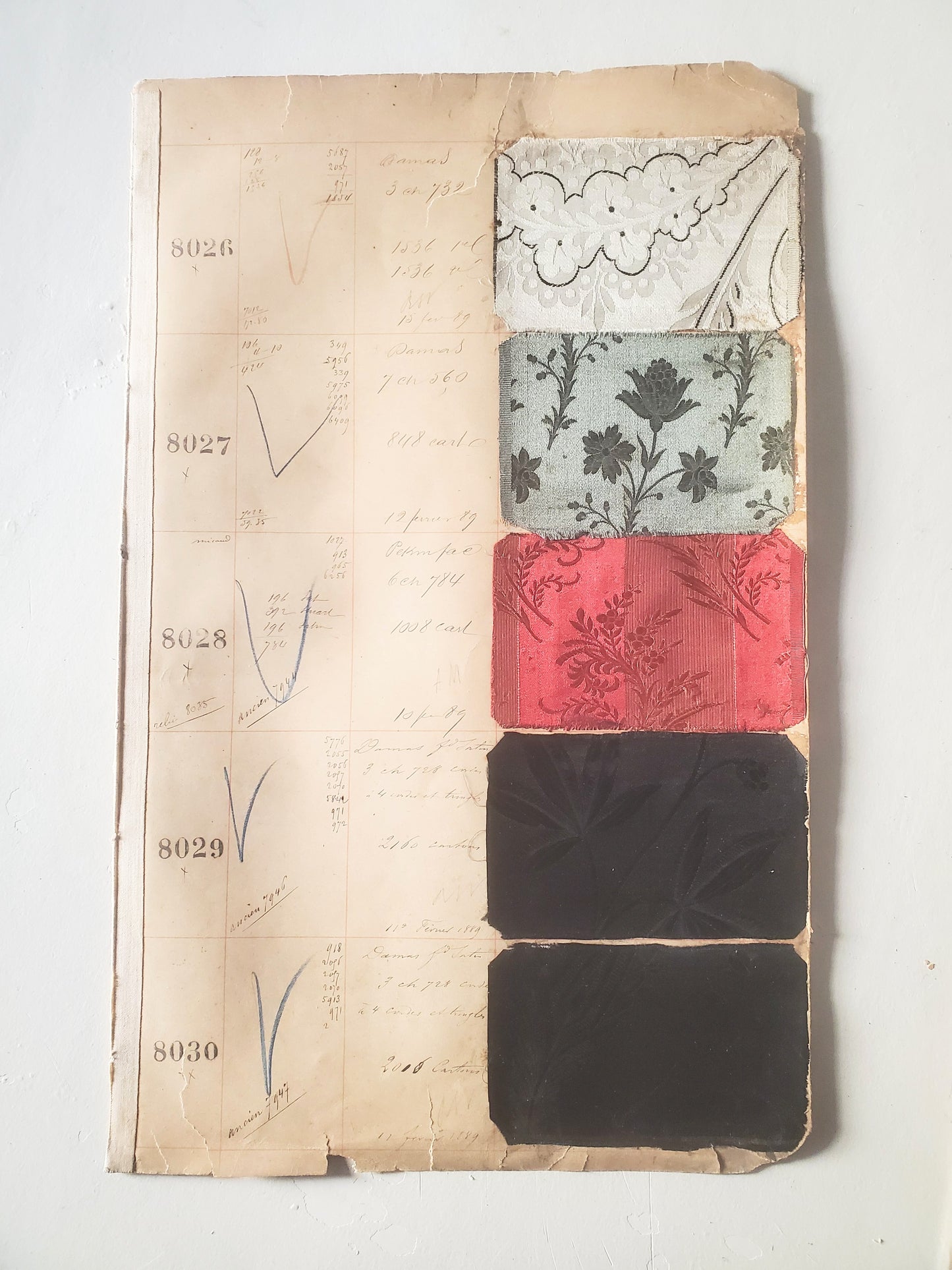 Document DAMAS 1889