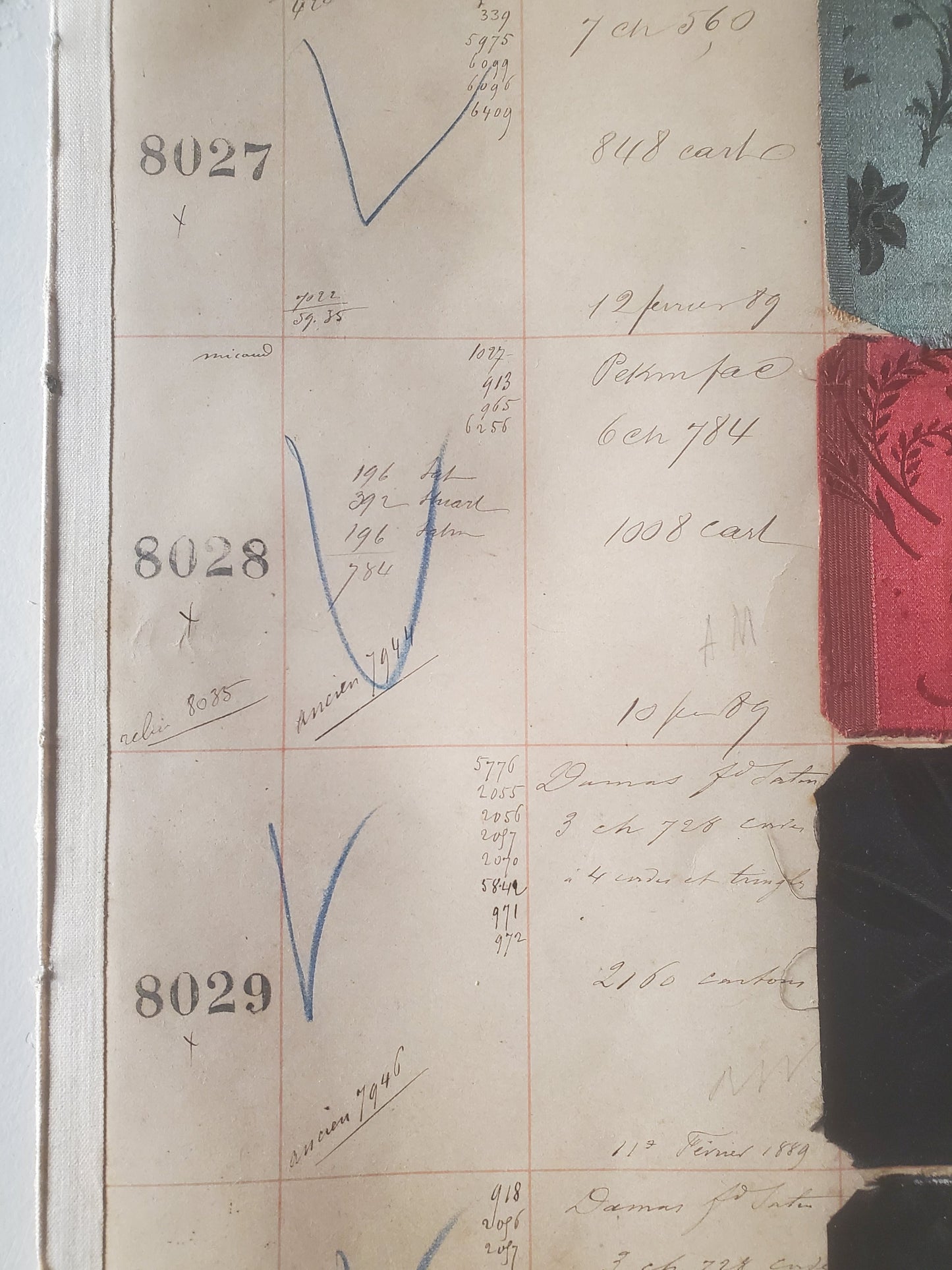 Document DAMAS 1889