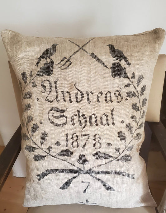 Coussin fait maison