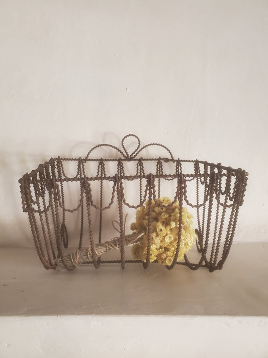Porte-savon fil de fer 1900
