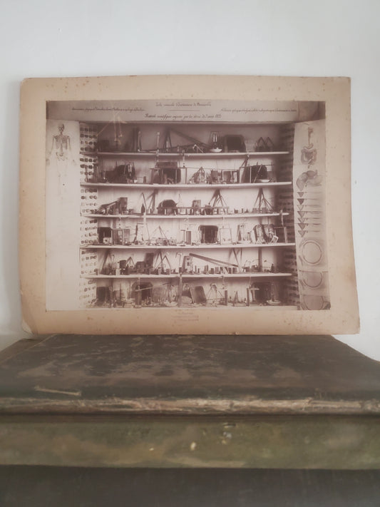 Photographie "Matériels scientifiques" 1893
